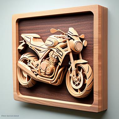3D model Honda CB600 (STL)